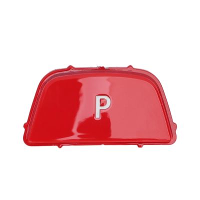 Gear Shift P Button Cover Trim for 3 Series F30 Left Hand Drive, Sporty Replacement, Durable ABS Material - Easy Installation, Sporty Interior Upgrade for Multiple Models (Red)