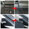 for NETA AYA 2023 Adjustable Trunk Cargo Cover Waterproof Privacy Shield Auto Accessory(Carbon Fiber) view 4