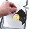 HOODANCOS Portable CD Holder Pouch and DVD Organizer Case, Silver 40-disc Capacity Storage Bag for Car and Home Use, Compact Disc Protector and Travel Storage Wallet Style view 3