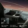 2-in-1 Car Door Side Organizer & Cup Holder Expander, Window Slot Hanging Storage Box for Cell Phone, Sunglasses, Keys, Universal Vehicle Interior Accessories for Car, Truck, SUV - Black view 4