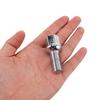Abaodam 5pcs 28mm Chrome Wheel Bolts with Ball and Conical Seats, Universal Car Hub Screws for Automotive Tire Stability and Wheel Rim Compatibility view 4