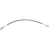 ZZfelixH Rear Tailgate Stay Strap 1pc Metal When Applicable,Cables Do Not Come with Mounting Hardware Unless Otherwise Stated Black for Jeep for CJ7 1976-1986 for Scrambler 1981-1985 view 4