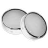 TOPPERFUN Automotive Blindspot Mirrors 1 Pair Suction Cup Wide Angle Rearview Mirror 360 Adjustable Convex for Reversing and Blind Spot Detection view 1