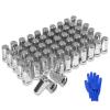HQALTY 33mm Lug Nut Covers - ABS Chrome Push-on Wheel Nut Covers for Semi Trucks (60Pcs) view 1