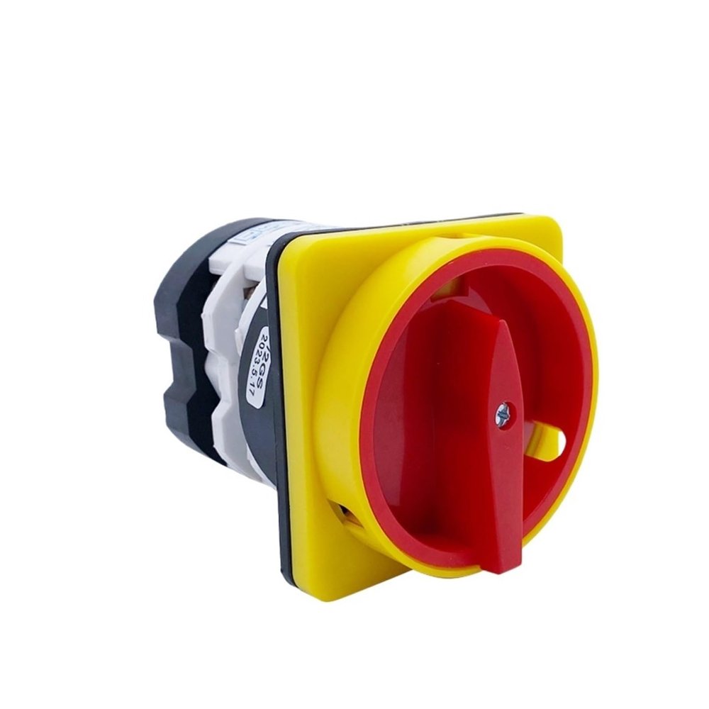 HJDIPCKYVG 20/25/32/50/75/125A Two Poles Rotary Cam Switch YMZ12 Series Padlock Power Cut Off Electronic Starter Control(32A)