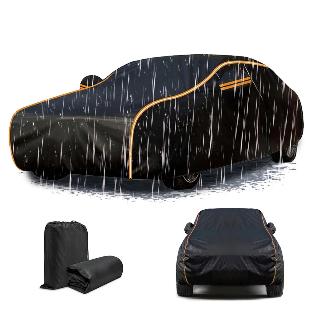 Car Cover Waterproof All Weather for Mercedes CLK 63 AMG Cabrio A209 2006-2009,Automobiles Heavy Duty Outdoor Full Exterior Covers, Car Tarp Snowproof Rain Scratch Four Seasons