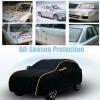 Car Cover Waterproof All Weather for Mercedes CLK 63 AMG Cabrio A209 2006-2009,Automobiles Heavy Duty Outdoor Full Exterior Covers, Car Tarp Snowproof Rain Scratch Four Seasons view 2