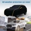 Car Cover Waterproof All Weather for Mercedes CLK 63 AMG Cabrio A209 2006-2009,Automobiles Heavy Duty Outdoor Full Exterior Covers, Car Tarp Snowproof Rain Scratch Four Seasons view 3