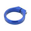CNC Steering Column Aluminium Pipe Clamp Reinforced Riser Clamps Compatible With Refit Parts Light Bee X Electric Motorcycle Bike(Blue) view 1