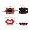 Motorcycle Front Brake Clutch Fluid Reservoir Cap Tank Cover Moto Compatible with ADV350 Adv350 FO R ZA350 NSS350 ADV NSS 350(Gold b) view 3