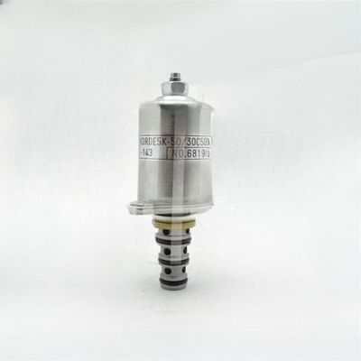 Solenoid Valve, Compatible with Kobelco SK350-8 SK450-8 CX350D SK200-8, KDRDE5K-50/30C50-143, Hydraulic Valve Excavator