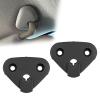 TruviaBloom Sun Visor Replacement Clips Compatible with Impreza 2017-2023 2 Pack Visor Accessories (Driver & Passenger Side) Durable Sun Visor Clip Mounts for Stable Function (Black) view 1