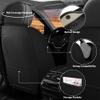SARISKA Car Seat Cover for Subaru Crosstrek 2016-2026 Waterproof Nappa Faux Leather Car Seat Protector Stylish Seat Covers for Car, Non-Slip and Airbag Compatible, Interior Accessories(Black) view 3