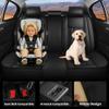 SARISKA Car Seat Cover for Subaru Crosstrek 2016-2026 Waterproof Nappa Faux Leather Car Seat Protector Stylish Seat Covers for Car, Non-Slip and Airbag Compatible, Interior Accessories(Black) view 4