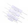 5W 10W Ceramic Cement Resistor 5% 10 Pcs In A Pack 0.1R 1K 2.4K 3K 3.3K 5.1K 6.8K 12K 20K 30K 100K 0.25R 0.5R 3R 27R 12R 100R(5W 30R) view 2