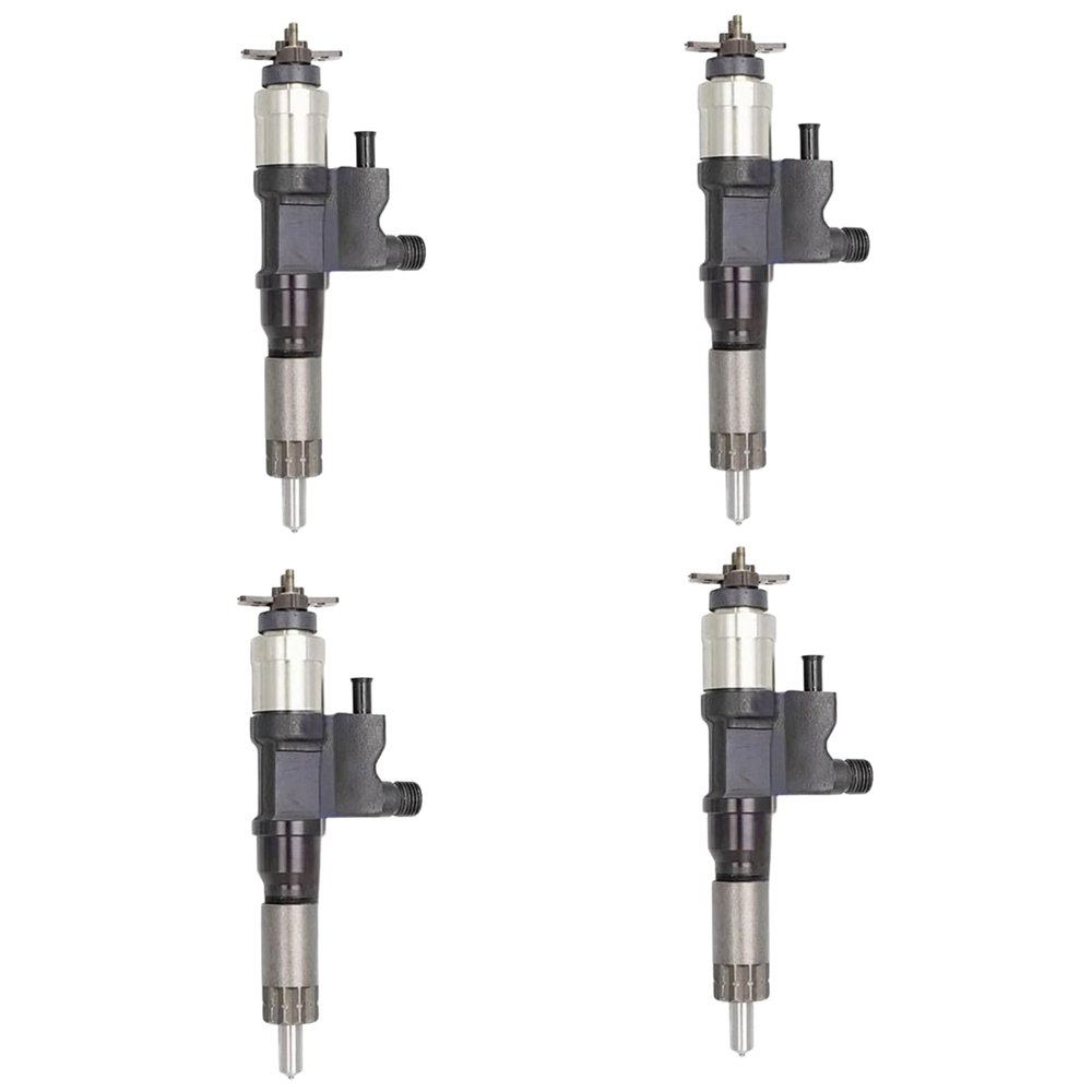 WSbaodan 4Pcs Fuel Injector 0950005515 095000-5515 Fits for Hitachi ZX330-3 ZX350-3 Excavator for Isuzu 4HK1 6HK1 Engine