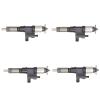 WSbaodan 4Pcs Fuel Injector 0950005515 095000-5515 Fits for Hitachi ZX330-3 ZX350-3 Excavator for Isuzu 4HK1 6HK1 Engine view 2