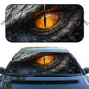 Dragon Eye Car Windshield Sunshade Folding Fantasy Fire Mythical Creature Heatshield Front Window Car Sun Shade Windshield Sun Visor Protector for Car Sedan Truck SUV Accessories 59" L x 31.5" W view 1