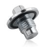 M141.5 Engine Oil Drain Plug Replacement OEM#55568037,Oil Pan Drain Plug Compatible with Chevrolet Sonic Trax Cruze Volt,Oils Plugs Bolt with O-Ring Rubber Sealing Gasket view 1