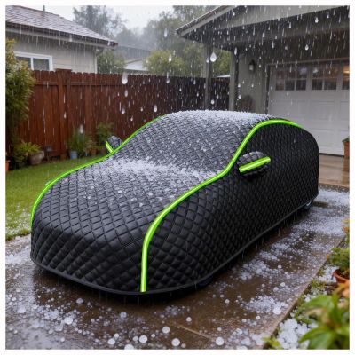 Anti-Hail Truck Cover Waterproof All Weather Custom Fit for Ford F-150 Lightning Flash 2022-2025, Hail Protector Car Covers for Automobiles, Outdoor Rain/Snow/Dust Proof xh325