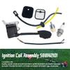 588142101 RedMax Ignition Coil Assembly GZ23N GZ25N BCZ230TS BCZ260TS view 2