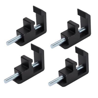 Truck Cap Mounting Clamp Durable for Track System No Drill Installation Fit for