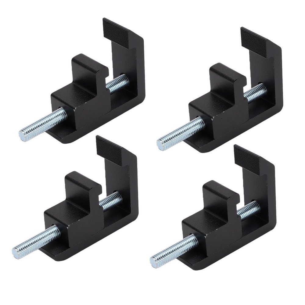 Truck Cap Mounting Clamp Durable for Track System No Drill Installation Fit for