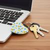 Key Ring Cute Flowers Cute Keychains For Car Keys Pu Leather Boat Key Chain Heart Leather Cover Llaveros Para Hombres De Carros For Women& Men view 4