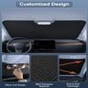 Autovir Windshield Sun Shade Fit for 2014-2020 2021 2022 Land Rover Range Rover Sport Sunshade, Front Car Window Shades Sun Visor, Blocks UV Rays & Heat, Car Accessories view 3