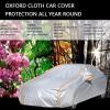 Custom Fit Waterproof Car Cover for Audi Q8 e-tron(2018-2022),Oxford Fabric with Side Door Zippers, Windproof Straps, Reflective Strips & Storage Bag, All Season Full Protection view 2