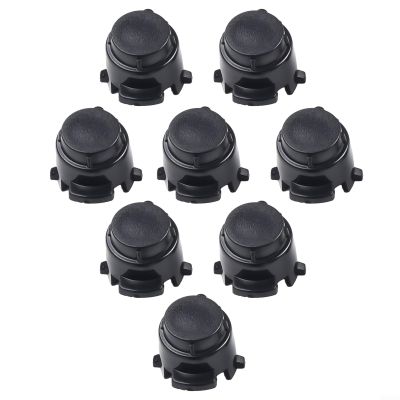 Parking Sensor Cover, Front Bumper Cap, Black Plastic, Direct Replacement for Mercedes-Benz C300 C43 E450 GLC63 GLS580 2015-2022