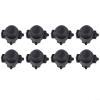 Parking Sensor Cover, Front Bumper Cap, Black Plastic, Direct Replacement for Mercedes-Benz C300 C43 E450 GLC63 GLS580 2015-2022 view 2