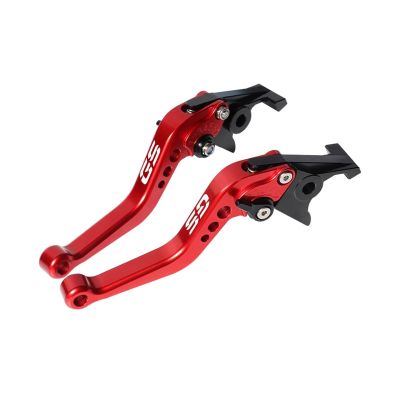 For BMW R1200GS LC GS1200 adv R1250GSA Motorcycle Adjustable short Brake Clutch Levers Motorcycle accessories(Red)
