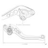 For BMW R1200GS LC GS1200 adv R1250GSA Motorcycle Adjustable short Brake Clutch Levers Motorcycle accessories(Red) view 3