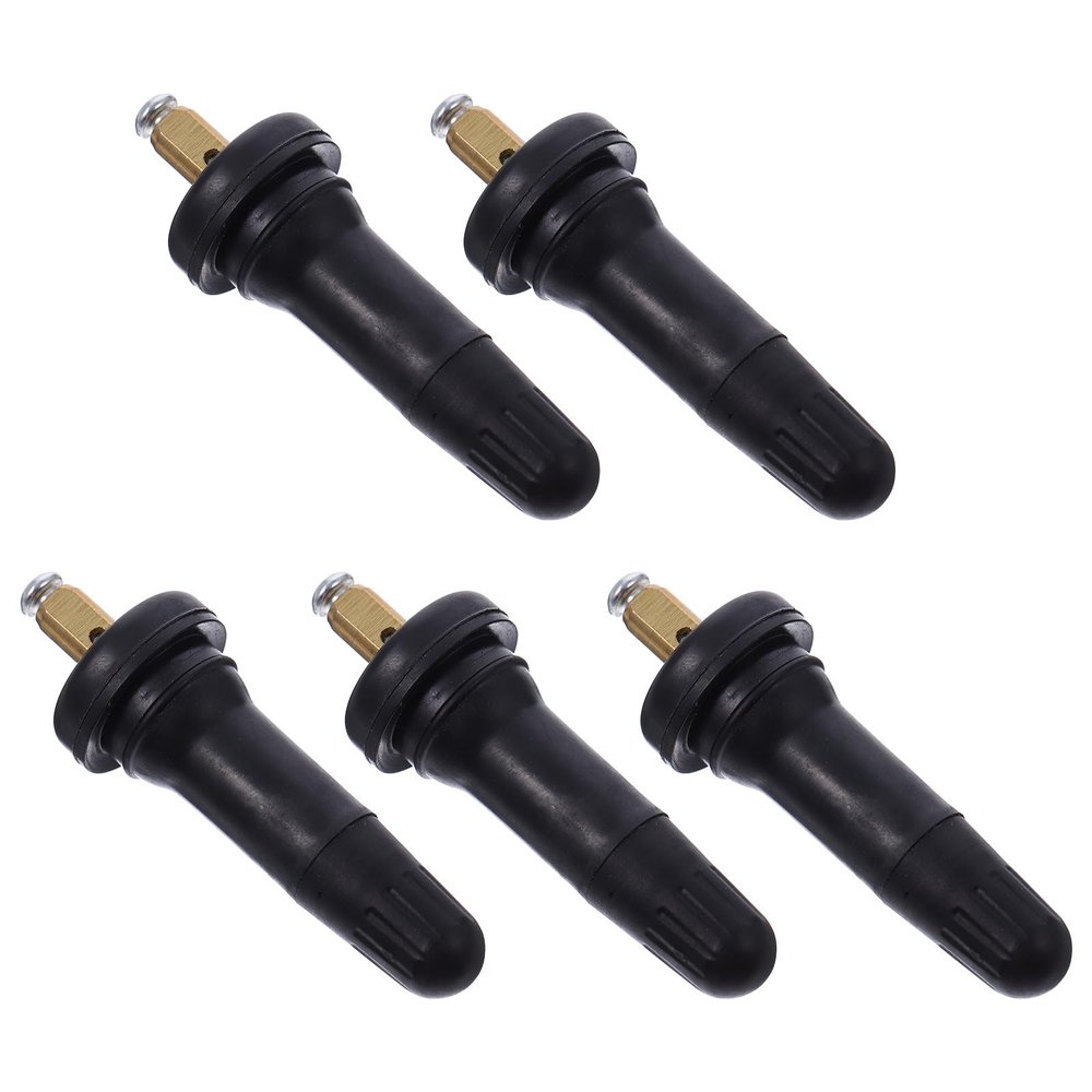 MAGICLULU Tpms Replacement Valve Stems for Vehicle Tires Rubber Tubeless Tire Pressure Sensor Stems 5pcs for Car Tpms Systems