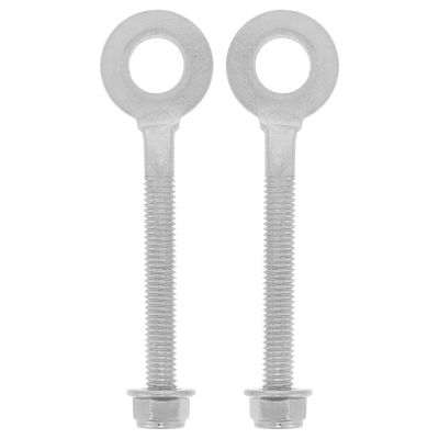 GANAZONO 2pcs Atv Chain Adjuster Tensioner 15mm Rear Screw Compatible with 50-250cc Off-road Four-wheeler Dirt Bike Motorcycle Parts