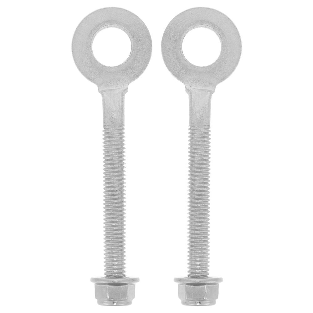 GANAZONO 2pcs Atv Chain Adjuster Tensioner 15mm Rear Screw Compatible with 50-250cc Off-road Four-wheeler Dirt Bike Motorcycle Parts