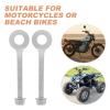 GANAZONO 2pcs Atv Chain Adjuster Tensioner 15mm Rear Screw Compatible with 50-250cc Off-road Four-wheeler Dirt Bike Motorcycle Parts view 3