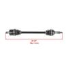 Rear Left Right CV Drive Axle Shaft Fit For HD10 705502831 view 2