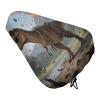 Bike Seat Cover Soft Comfort Bike Seat Cushion for Women Men Dinosaur in Volcanic Forest Waterproof Bicycle Seats Cushion Protective with Drawstring, Fit for City Road/Mountain view 1