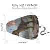 Bike Seat Cover Soft Comfort Bike Seat Cushion for Women Men Dinosaur in Volcanic Forest Waterproof Bicycle Seats Cushion Protective with Drawstring, Fit for City Road/Mountain view 2