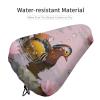 Bike Seat Cover Soft Comfort Bike Seat Cushion for Women Men Mandarin Duck in Lotus Waterproof Bicycle Seats Cushion Protective with Drawstring, Fit for City Road/Mountain view 4