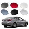 AUPSPUD Rear Bumper Tow Hook Hole Cover Cap for Mazda 3 Axela Sedan 2014 2015 2016 2017 2018 BHN1-50-EL1-BB, BHN1-50-EK1-BB (Red, Right) view 1