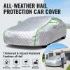 Hail Proof Car Cover for Chevy Camaro 2010-2023 Hail Protector Car Cover, Full Outdoor All Weather Anti-Hail/Rain/UV-Protection with Zipper view 2