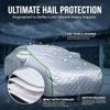 Hail Proof Car Cover for Chevy Camaro 2010-2023 Hail Protector Car Cover, Full Outdoor All Weather Anti-Hail/Rain/UV-Protection with Zipper view 3