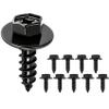 Lxsloet 10PCS Bumper Cover Splash Shield Mud Guard Screw Bolt, Car Fender Liner Bolts, 90159-60498 Hex Head Screw Bolts, Car Fender Bumper Retainers Compatible with Most Vehicles (10PCS) view 1