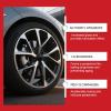 100g Car Tire Shine with Sponge, Auto Tire Polishing Paste, Wheel Shine Tires Polishing Paste, for Cars Collectors Dealers Shops Riders Shows Fleet Managers Weekend Cleaning view 3