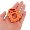 Pair of Aluminum Alloy Motorcycle Chain Tensioners in Orange for Trails view 4