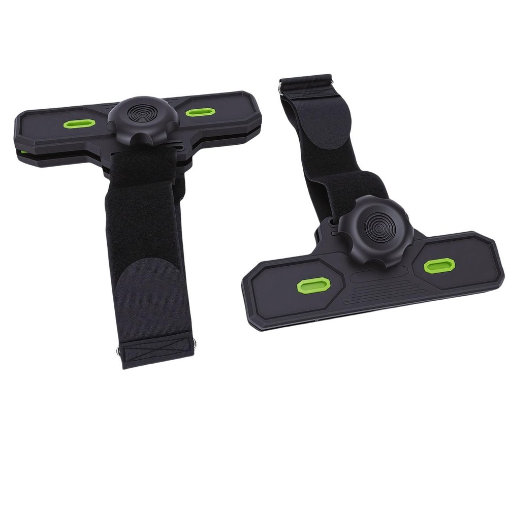 Yechiry RV Awning Clamps, 2PCS Windproof Shade Cloth Clips, Secure Awning Fasteners with Non Slip TPU Pad & Secure Knob Screws, Ideal for RV Support Poles