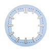 LAKSUYRE NH35 dial 30.5mm All Green Luminous Transparent fits NH70 NH72 Movement Watch Replacement Accessories DIY Logo(Dial-4) view 1